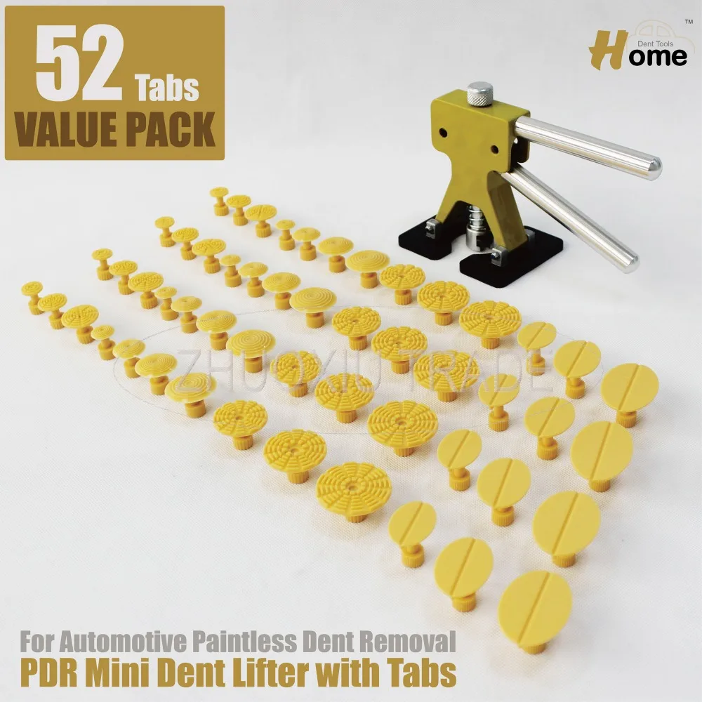 Prix pour Paintless Grêle Réparation Dent Lifter avec Colle Tirant Onglets, Extracteur PDR Outils De Voiture Corps Outil PDR-335 Prix pour Paintless Grêle Réparation Dent Lifter avec Colle Tirant Onglets, Extracteur PDR Outils De Voiture Corps Outil PDR-335