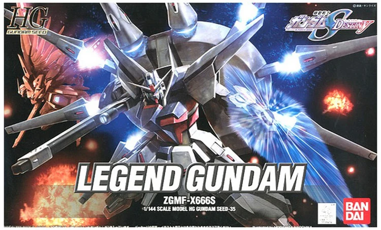 Bandai Gundam HG SEED DESTINY 1/144 ZGMF X666S Mobile Suit набор моделей экшн фигурки пластмассовые