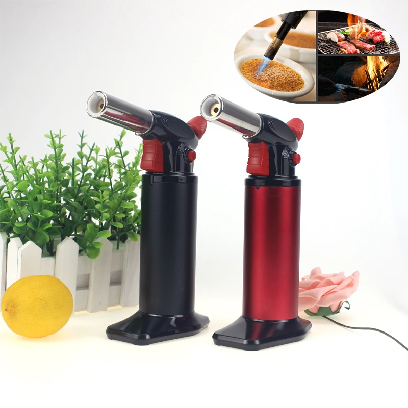 

BEEMSK max 1300 degree torch lighter kitchen lighter electronic ignition system burning torch BBQ lighters for baking food