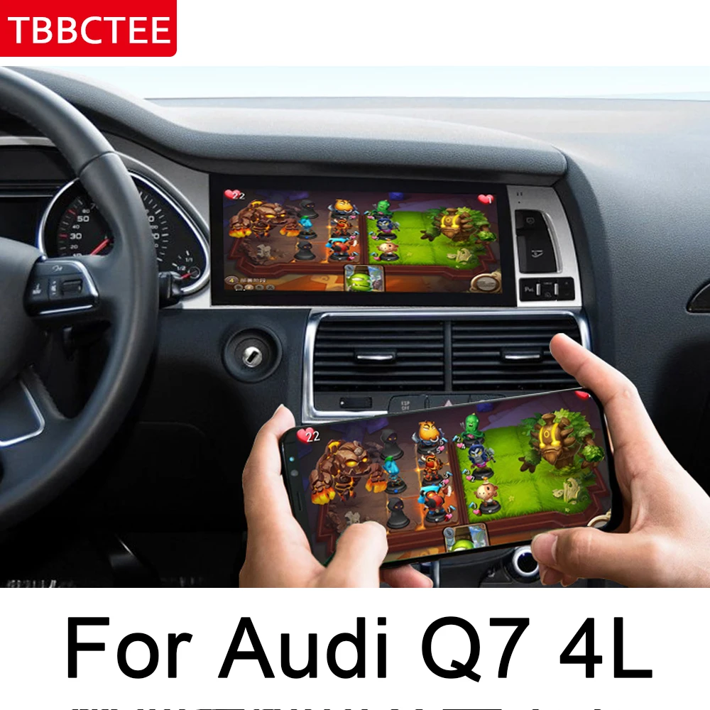 Для Audi Q7 4L 2006~ 2009 MMI Android автомобильный gps мультимедийный плеер HD экран стерео Navi карта стиль авто радио wifi BT