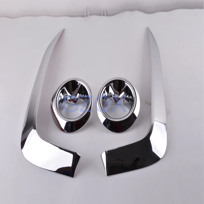 Capqx 1 пара передняя противотуманная фара крышка для Civic седан Coupe хромированная лампа Foglight Garnish передний бампер свет лампы Крышка рамка