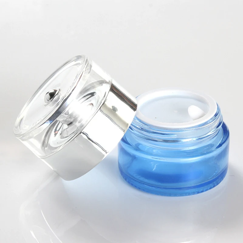 

Refillable Small Container Cosmetic Empty Jar Pot Eyeshadow Lip Balm Face Cream Sample Container 20ml