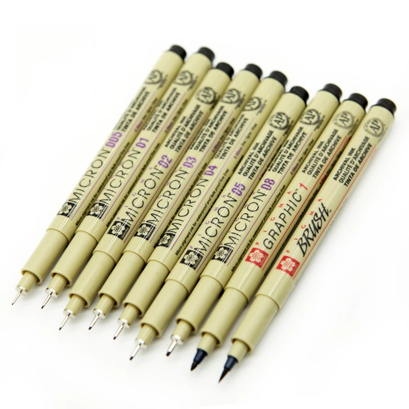 1 PCS High Quality Art Markers Portable Drawing Ultra Fine Line Pen