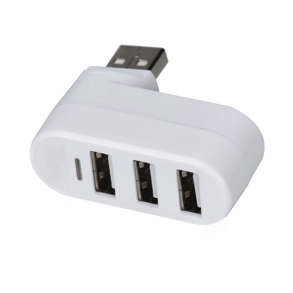 Ecosin2 2017 3 Порты USB 2,0 Мини повернуть сплиттер адаптер концентратор для ПК Тетрадь ноутбук для Mac Прямая доставка 17MAR16