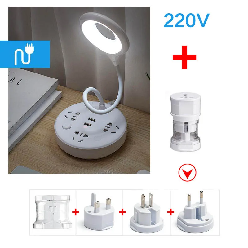 Декоративный зеркальный светильник с регулируемой яркостью, 220 В, 3 Вт, 5 В, USB, светодиодный светильник для макияжа, лампа для ванной комнаты, туалетный светильник, настенная лампа для туалетного столика - Испускаемый цвет: White color no fan