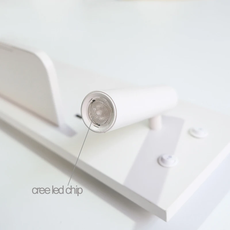 ZEROUNO настенный светильник с USB Беспроводной Зарядное устройство ing Спальня Led