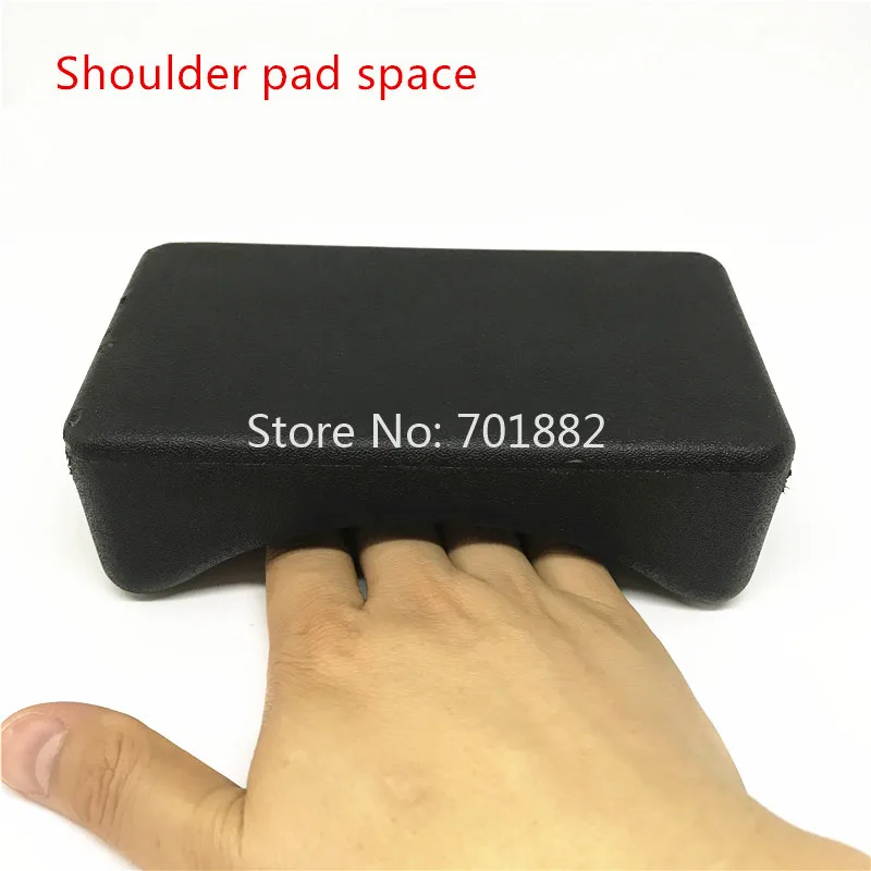 Jadkinsta Soft Sponge Camera Shoulder Pads for DSLR SLR Rod Rig Shoulder Pad Holes Distance 60mm Photography Accessories (5)