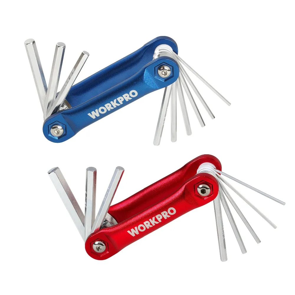 

WORKPRO 17PC FOLDING TORX KEY HEX KEY SET Wrench Set