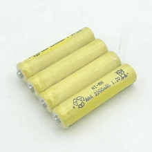 

Yellow 10X2200mAh Ni-MH AAA Battery NI-MH 1.2V Neutral AAA rechargeable battery batteries Free shipping