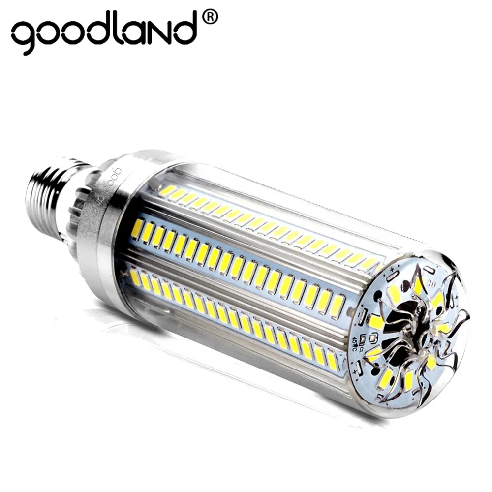 LED Lamp Chandelier LED Bulb 110V 220V LED Corn Bulb E27 25W 35W 50W Aluminum Ampoule For Warehouse Square Lighting