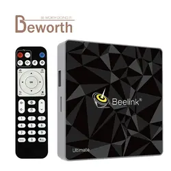 Beelink GT1 Ultimate ТВ коробка 3g DDR4 32 г Amlogic S912 Octa Core 2,4/5,8 ГГц Двойной Wi-Fi Android 7,1 Декодер каналов кабельного телевидения Smart Media Player
