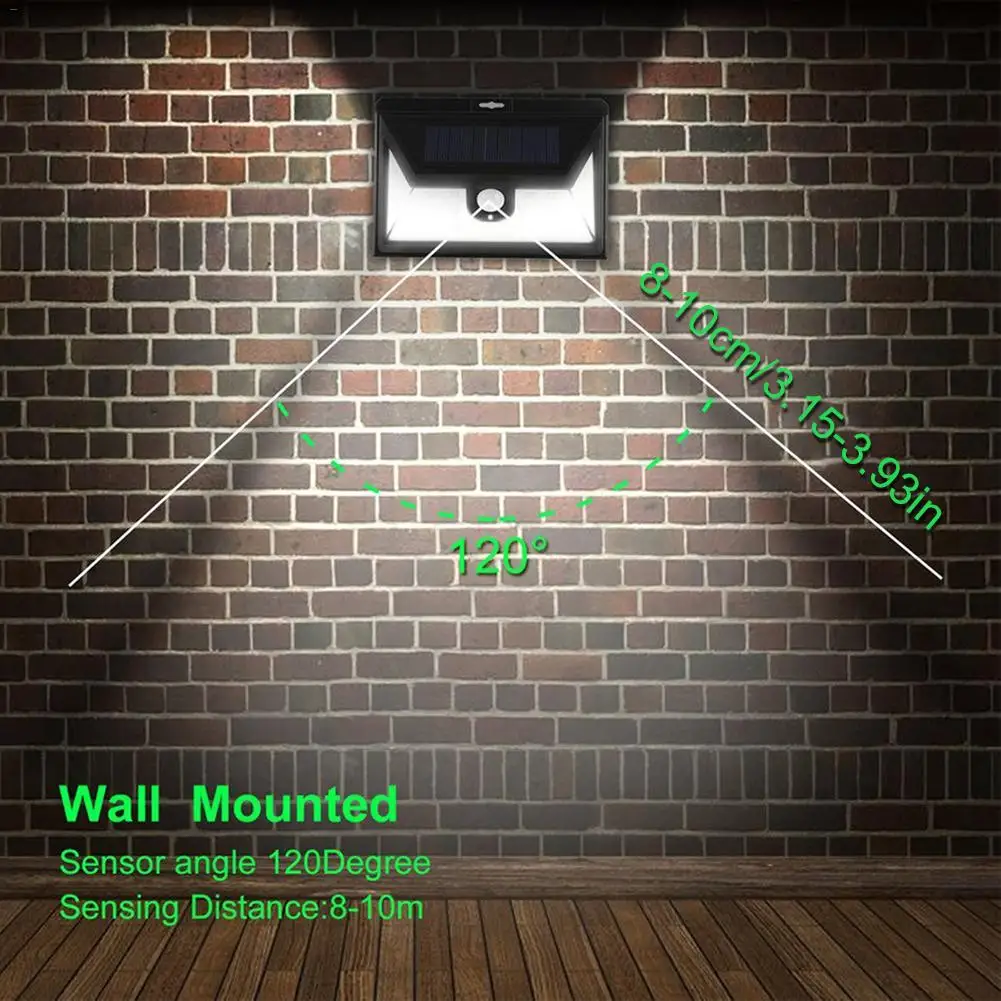 

IP65 Waterproof Solar Energy Saving Induction Motion Sensor LED Lamp Wide Angle Easy to install convenience and flexibilit
