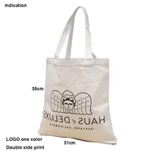 100 шт. Размер 35*31 см холст Хлопковая Сумка-тоут индивидуальный логотип модные женские туфли сумка Eco для рекламная компания деятельности Университета