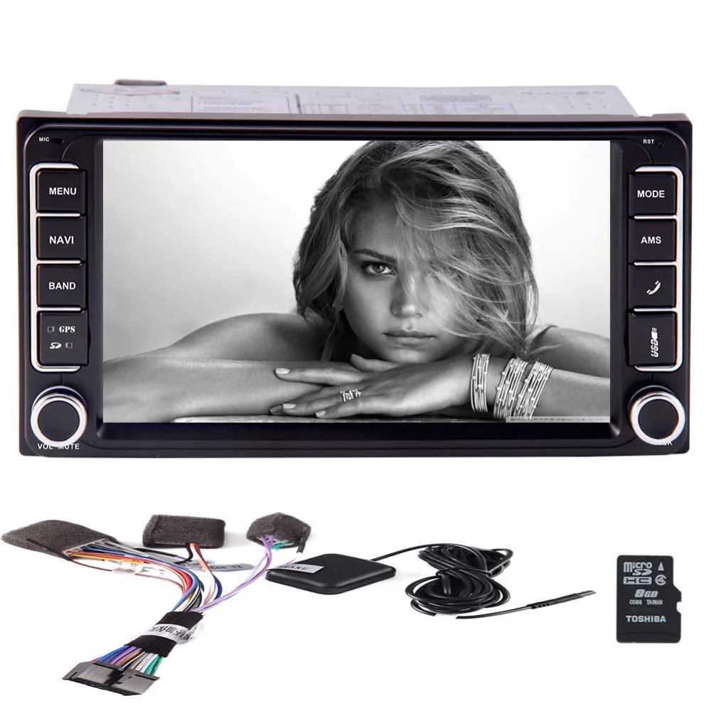 Специально для Toyota Corolla Поддержка аудио формата AAC/WMA/WAV/OGG/APE/FLAC/MP3/RA/RM Bluetooth рулевое
