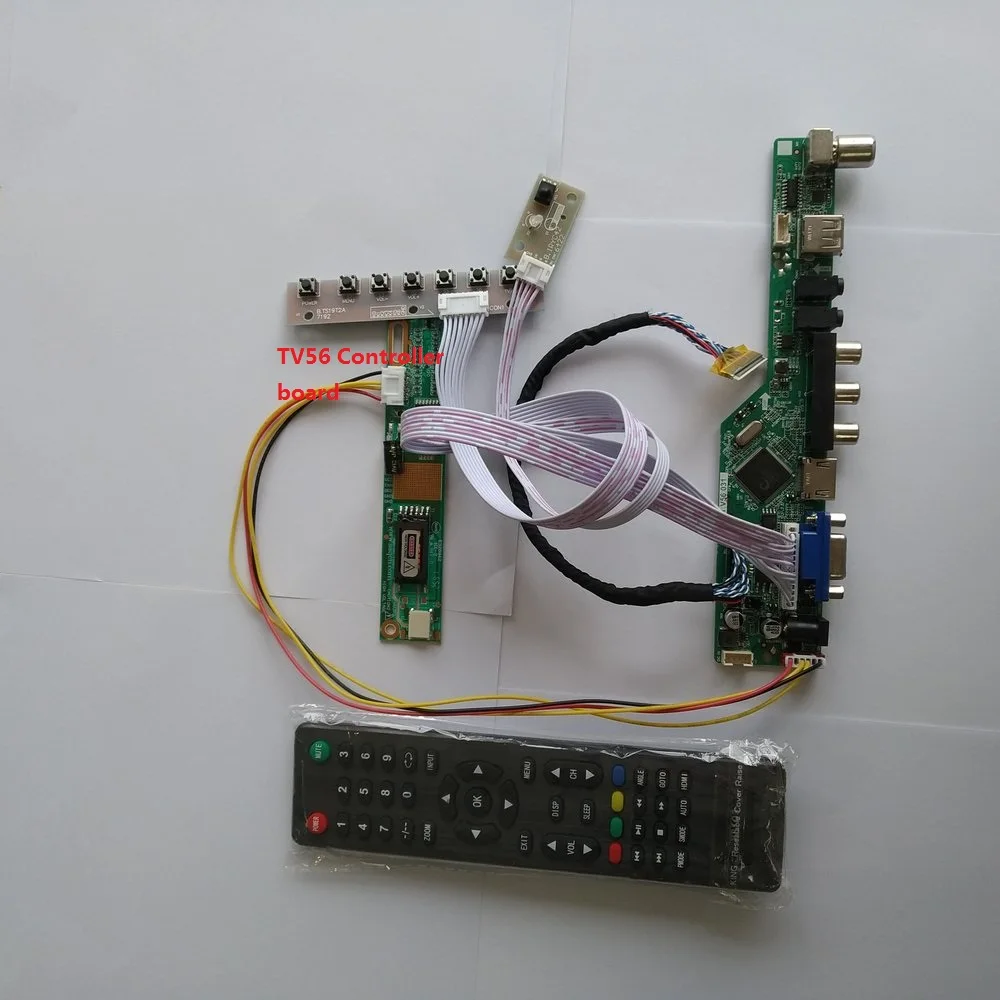 HDMI VGA DVI Audio Lcd Driver Controller Board For LTN184KT01 LTN184KT02
