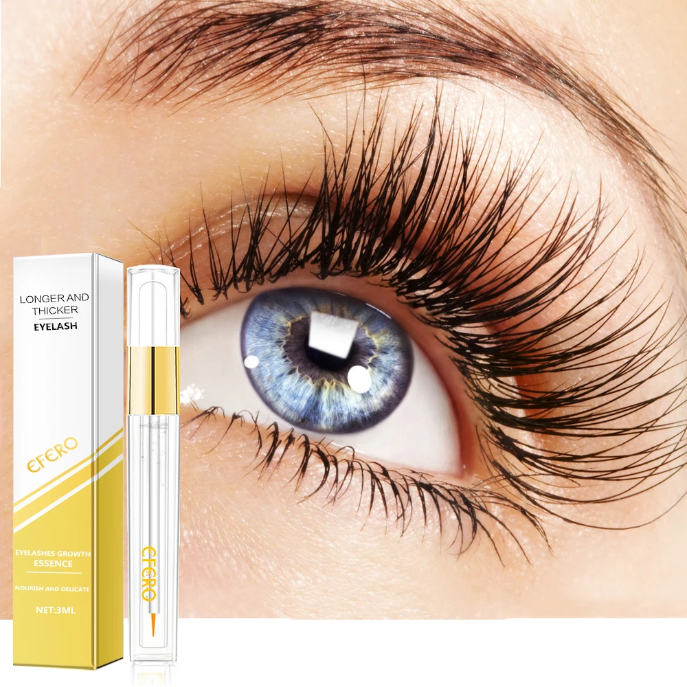 1PCS Eyelash Growth Serum Essence Natural Powerful Eyelashes Enhancer Lift Curling Longer Thicker Eyelash Women Eye Lash Grow