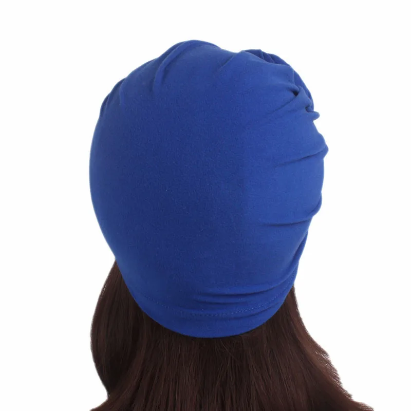 Helisopus тюрбан с узлом шляпа для женщин твист узел Индии шляпа Дамы Кепка chemo модные повязки на голову женские аксессуары для волос
