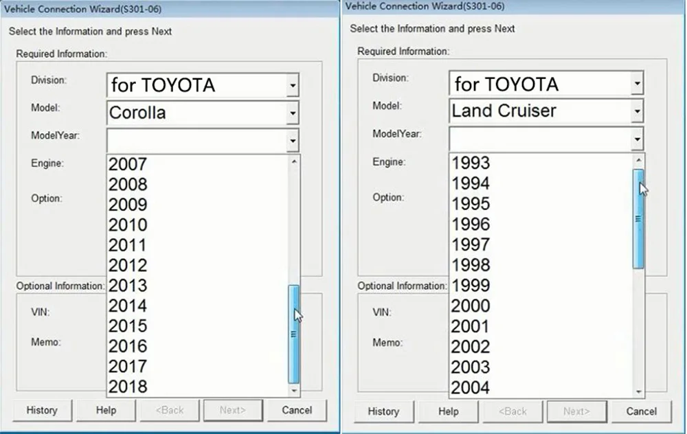 Последний V13.00.022 мини VCI интерфейс для TOYOTA TIS Techstream MINI-VCI FT232RL чип J2534 OBD2 Диагностический кабель