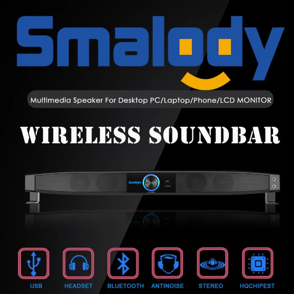 

Universal Compatibility Bluetooth Speaker Portable Wireless Loudspeaker Sound System Stereo Music Surround Soundbar Home Speaker