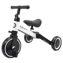 2 в 1, складной детский скутер, детский беговел, детский велосипед для детей 2-5 лет, многофункциональный трехколесный велосипед