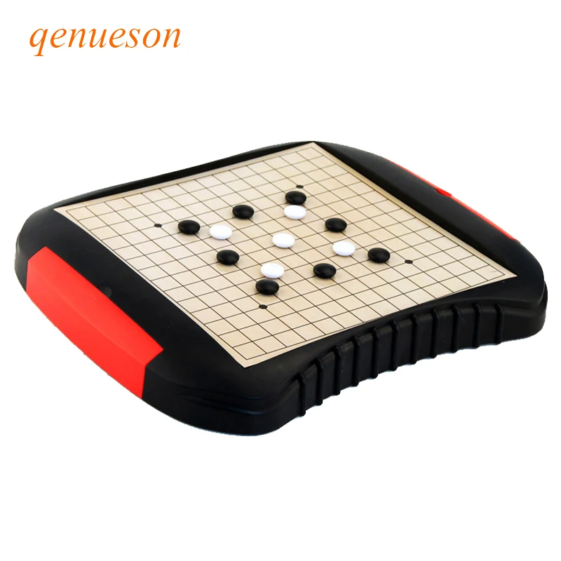 Ящик стиль доска Gomoku Gobang шахматы магнитные Путешествия Портативный Baduk магнитные шахматы набор Weiqi для друга детский подарок