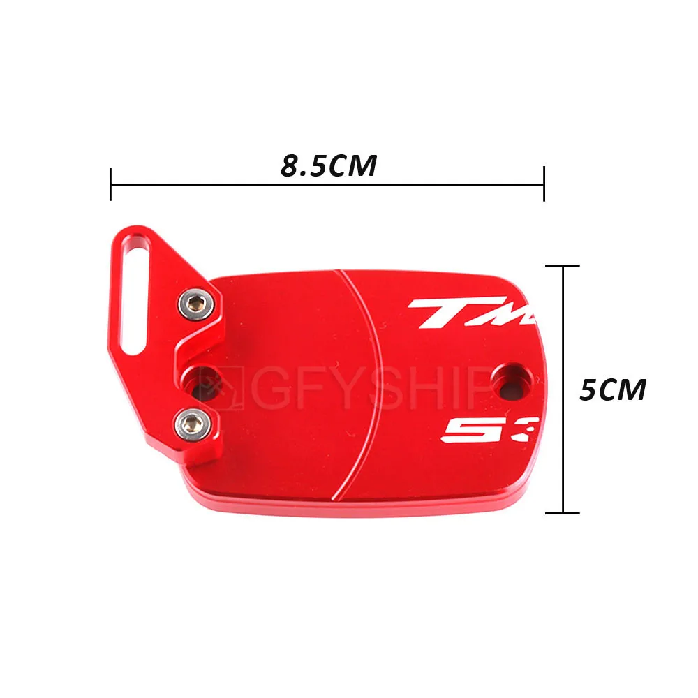 Motorcycle Accessories Brake Clutch Fluid Reservoir Oil Cup Cap Cover For Yamaha TMAX 500 2008-2011 TMAX 530 2012-2017 (9)