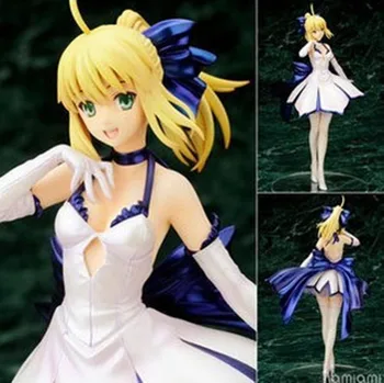 

27cm Fate Stay Night Saber Action Figures PVC Collection Figures toys for christmas gift