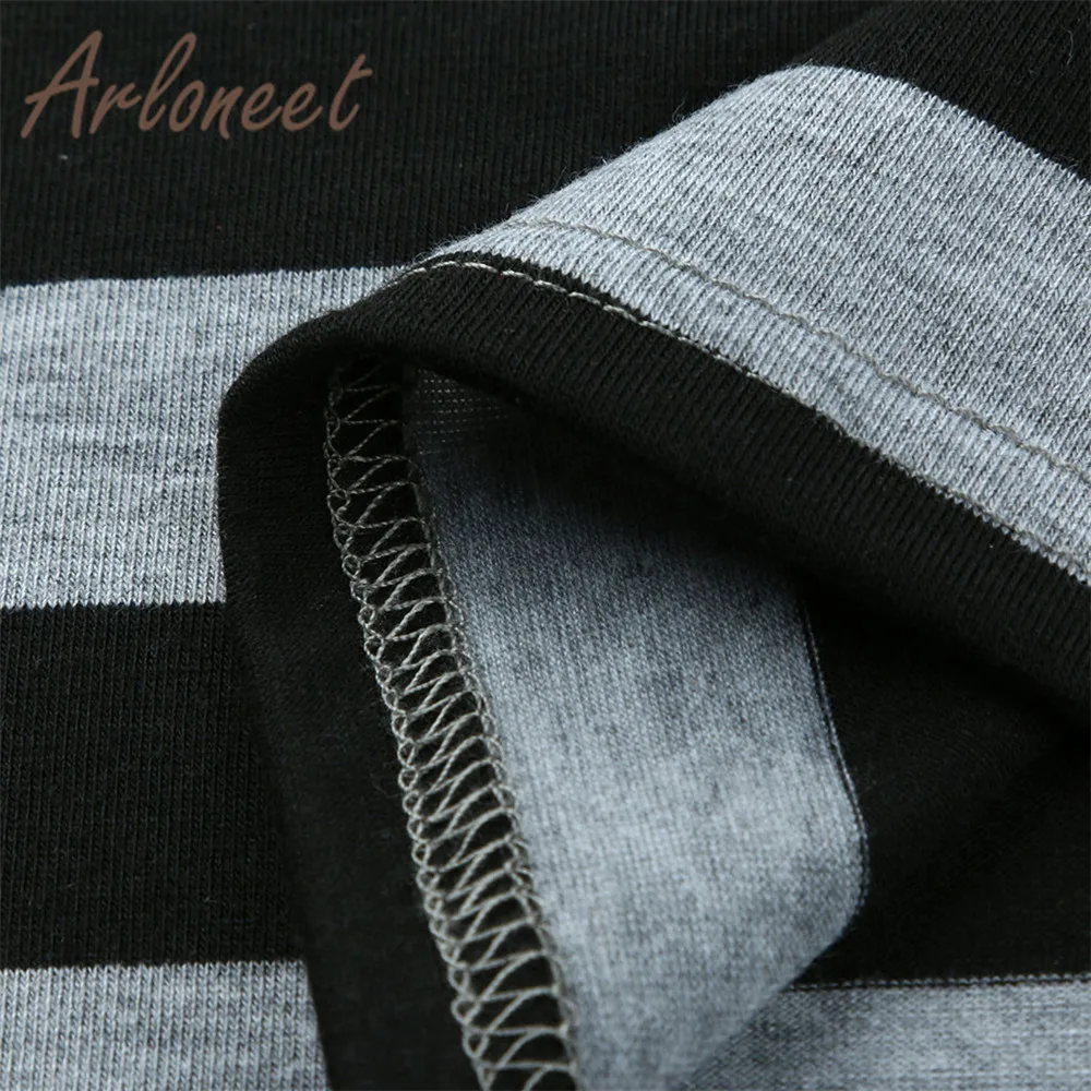 Одежда arloneet, женское платье для беременных, Vestidos, хлопковое Полосатое Платье с принтом, Повседневное платье с бантом, летнее сексуальное женское платье, одежда для беременных