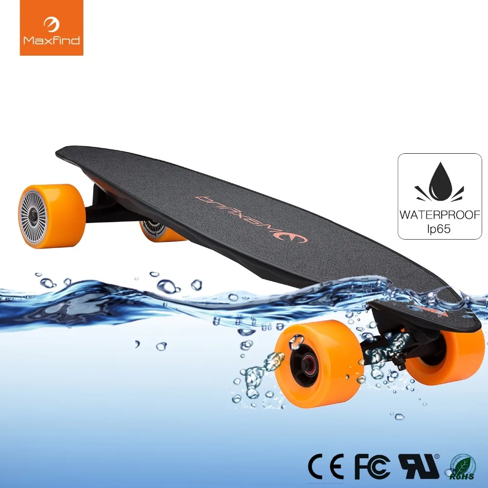 

Electric Skateboard Max 2, Wireless Remote Controller With COOL 4 Wheel Electric Skateboard Hoverboard