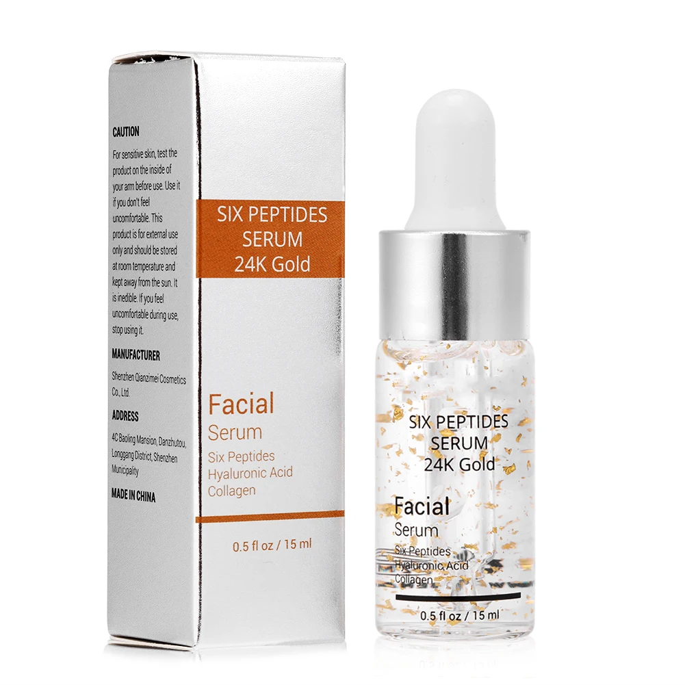 

24K Gold Anti-aging Serum Anti-wrinkle Firm Lighten Fine Lines Whitening Essence Moisturizing Brighten Skin Face Serum