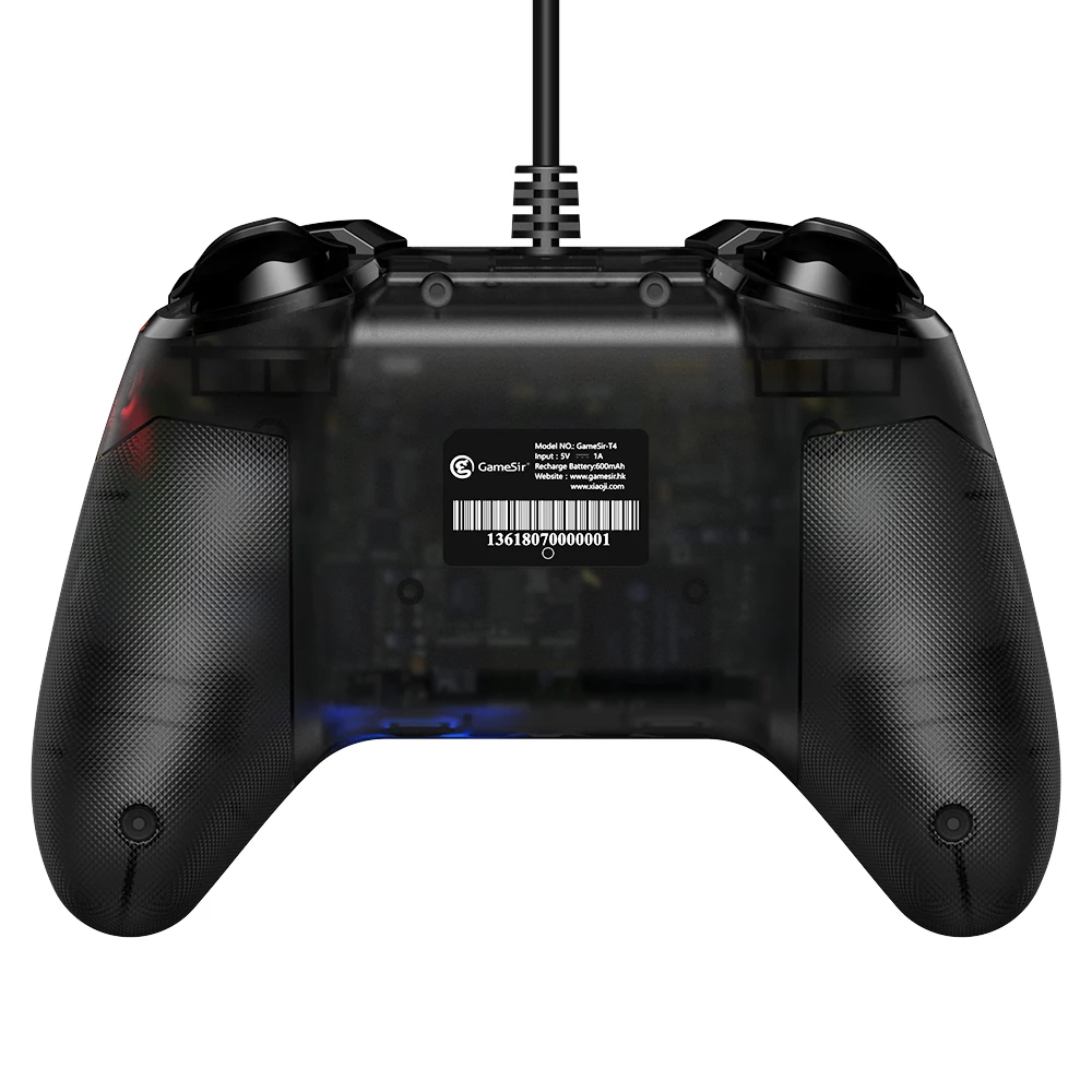 GameSir T4w проводной контроллер USB кабель Функция Turbo двойной вибрации джойстик игровые геймпады для Windows PC