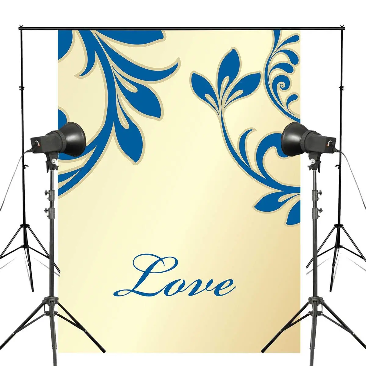 

Photography Background LOVE Backdrop Studio Props Wall 150x220cm Foldable