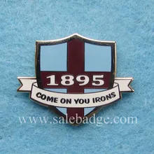 Пользовательские жесткие эмалевые штифты металлический логотип компании как ваш дизайн значок сувенир