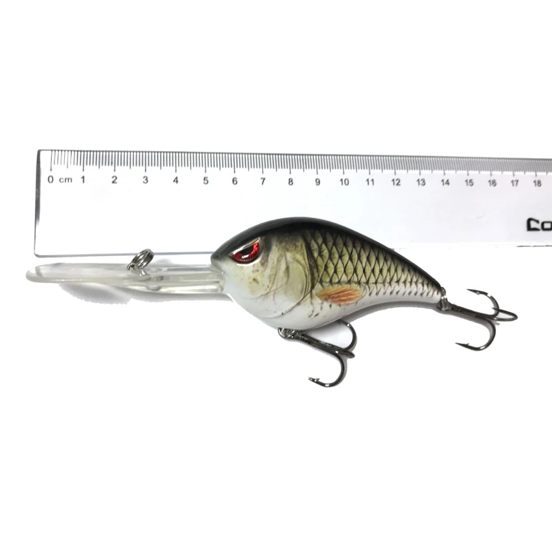 fishing wobblers 3d eyes bait treble hooks fishing (2)