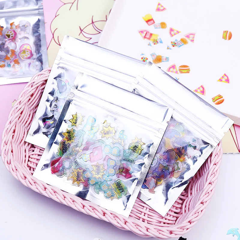 

100 pcs/lot Kawaii Cat Fruit Decorative Stickers Bullet Journal Cute Diary Scrapbooking Handmade Sticker Korean Stationery