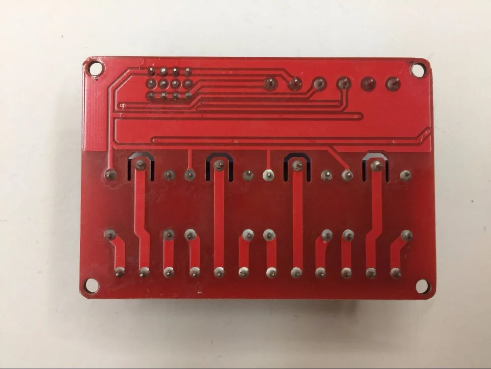12 V 4-канальный Релейный модуль с Оптрон поддерживает высокую и пусковое устройство 4 дорожный релейный модуль RM003