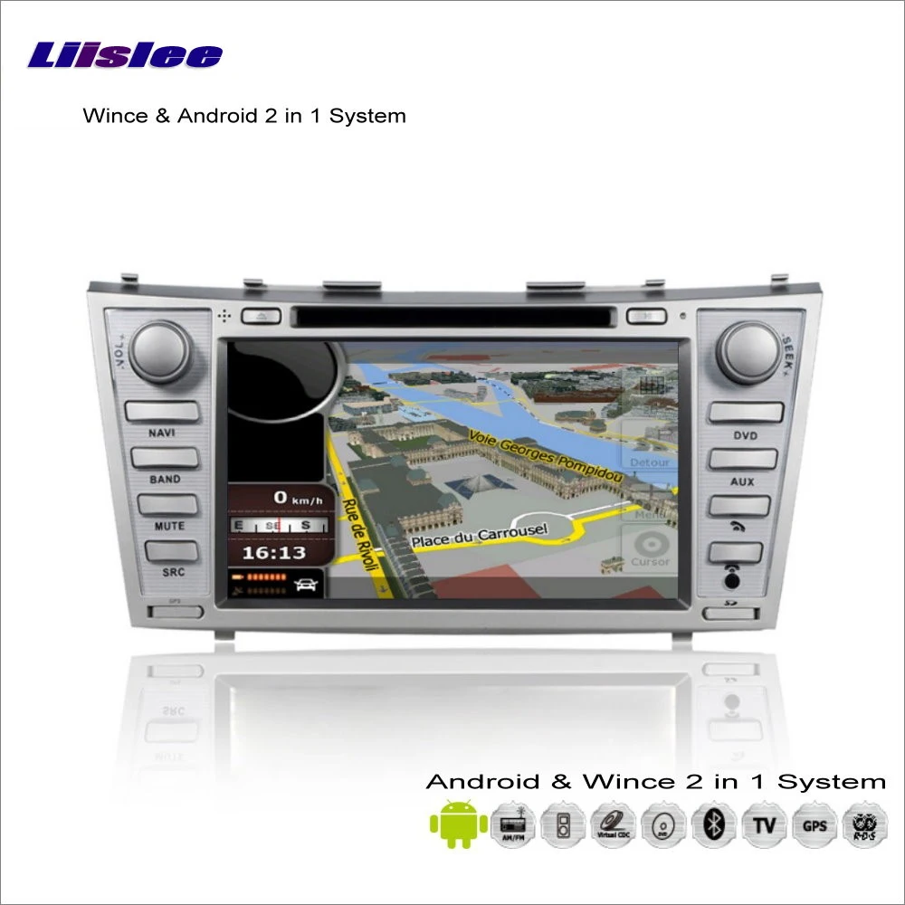 Cheap Liislee Car Android Multimedia For Toyota Aurion XV40 / Camry 2006~2012 Radio DVD Player GPS Navi Navigation Audio Video Stereo 1