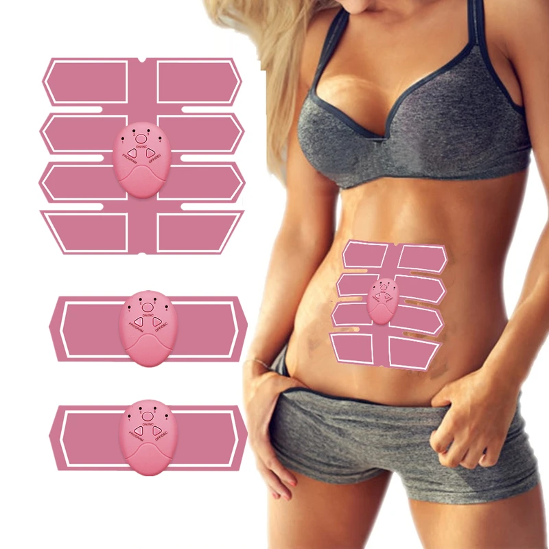 

Abdominal Muscle Trainer Vibration Exercise Massager Muscle Stimulator Abdominal Toning Belt for Men & Women, Arm & Leg Trainer
