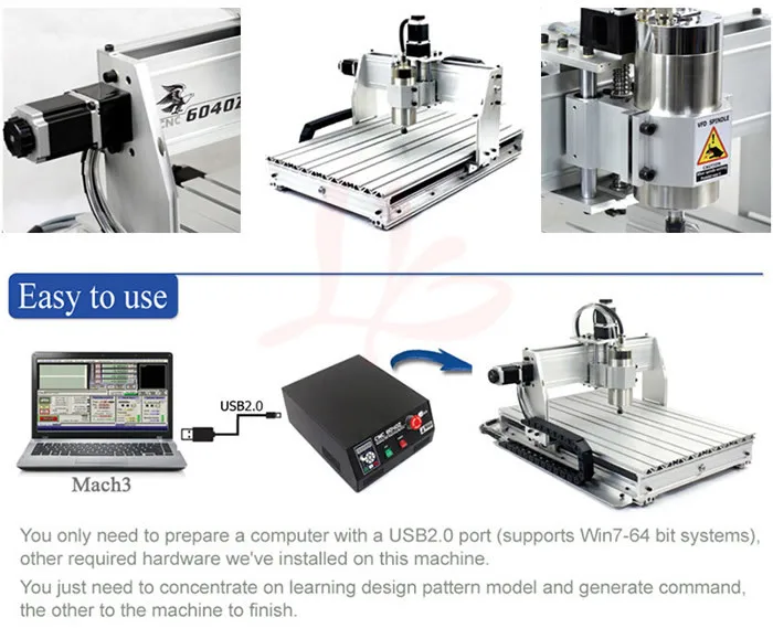 Для резки cnc 6040Z USB 3 оси с mach3 дистанционный пульт ЧПУ