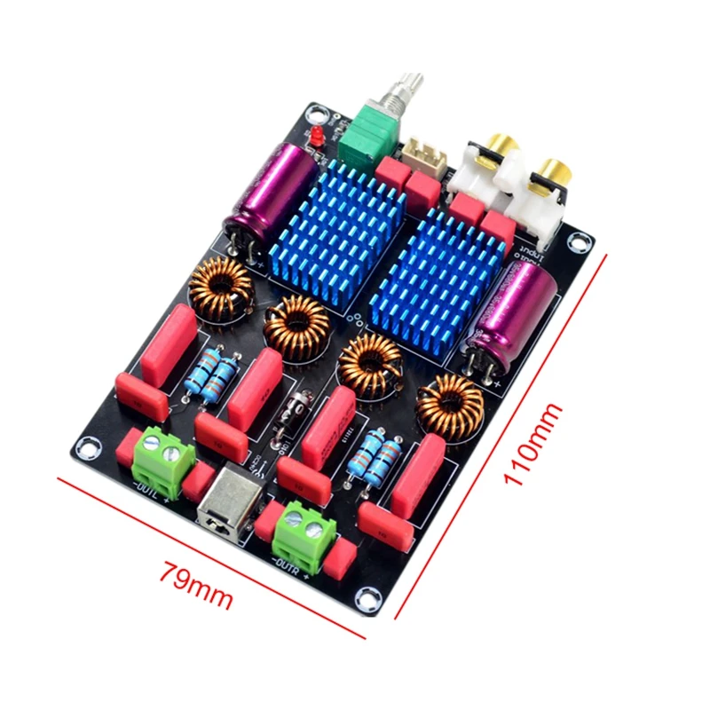 

Tpa3116 2.0 Dual Chip Wima High-End Digital Power Amplifier Board (100W+100W)