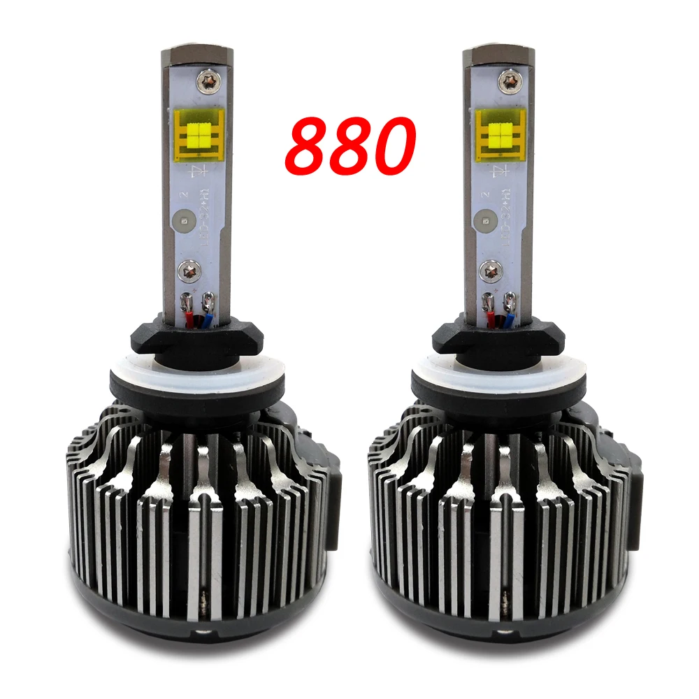 Turbo V16 led 40w 80w 45w 4500lm work light 3600lm H4 hi/lo H1 H3 H7 H10 H11 H13 9005 9006 9007 All in one car led headlight