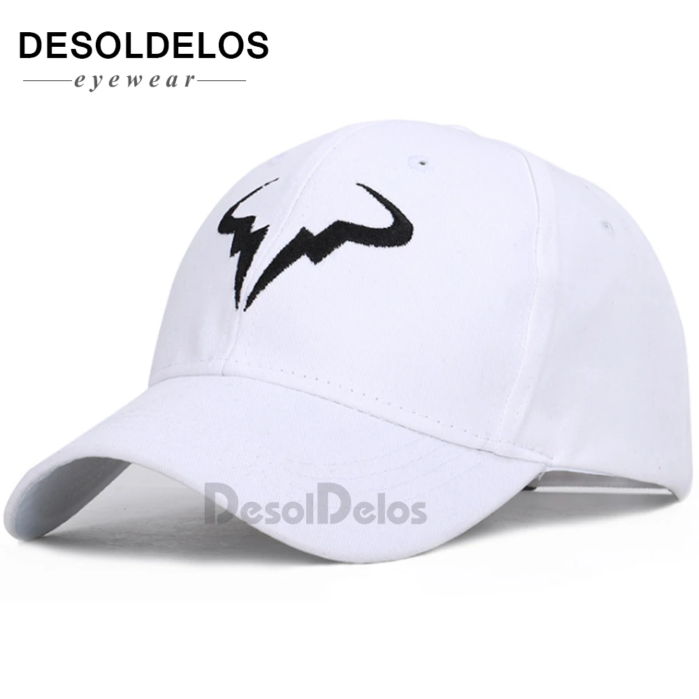 

Rafael Nadal Baseball Cap New 100% Cotton Tennis Player No Structure Dad Hat Men Women Snapback Caps bone Embroidery Nadal Hats