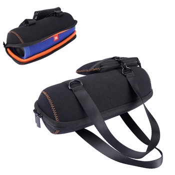 

Portable Carrying Bag Neoprene Storage Case For JBL Charge 3 Charge3 Bluetooth Speaker Accessories Extra Space for Plug & Cables