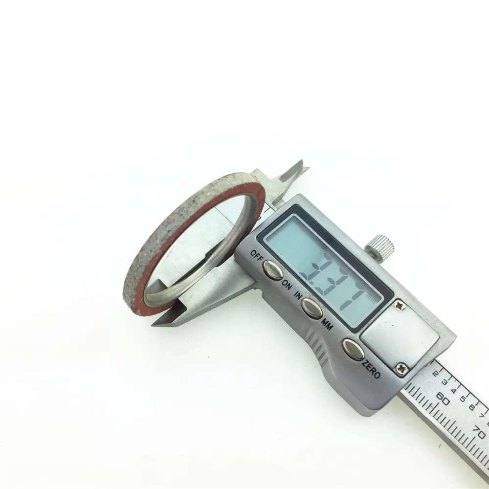 STARPAD For YBR125 EN125-2A GN125H GN125 motorcycle aluminum alloy exhaust pipe gasket 2pcs