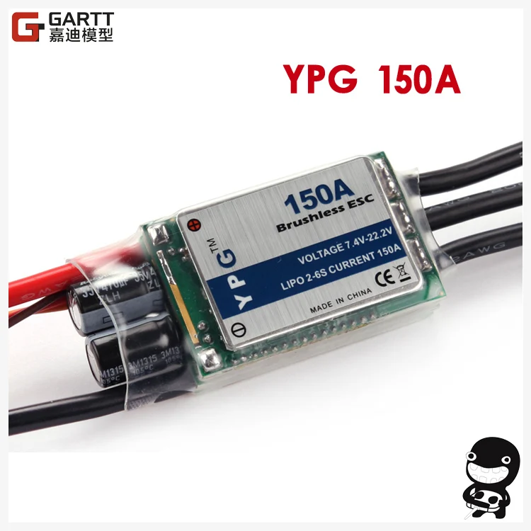 

GARTT YPG LV-150A (2~6S) Brushless Speed Controller ESC
