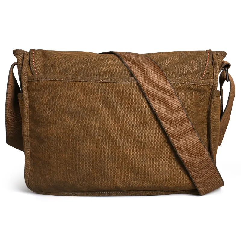 Ретро Холщовая Сумка, мужские сумки на плечо, износостойкая сумка-мессенджер для отдыха, унисекс, повседневные сумки через плечо, посылка для отдыха