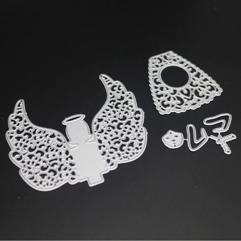 

Angel Metal Cutting Dies Stencil Scrapbooking Card Paper Embossing Craft Gift