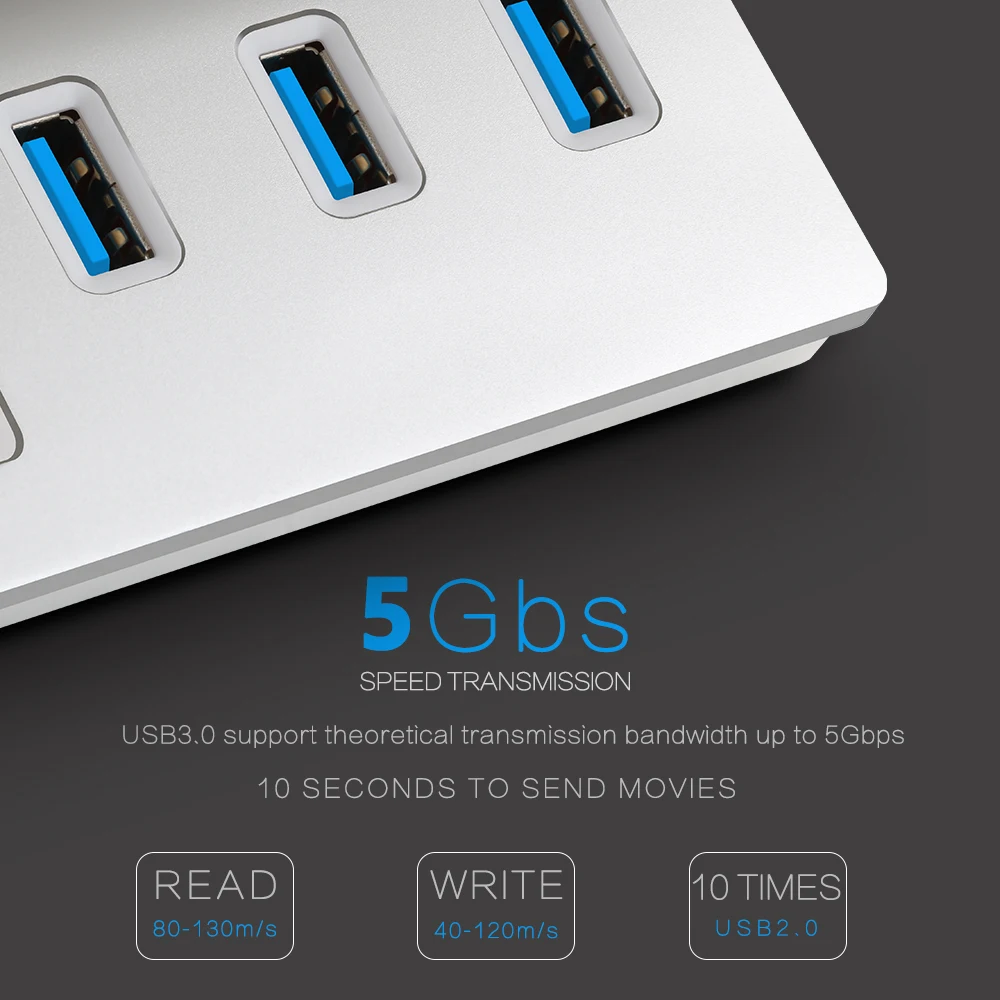 Rocketek multi usb 3 0 концентратор порты и разъёмы адаптер splitter мощность интерфейс SD/TF Card