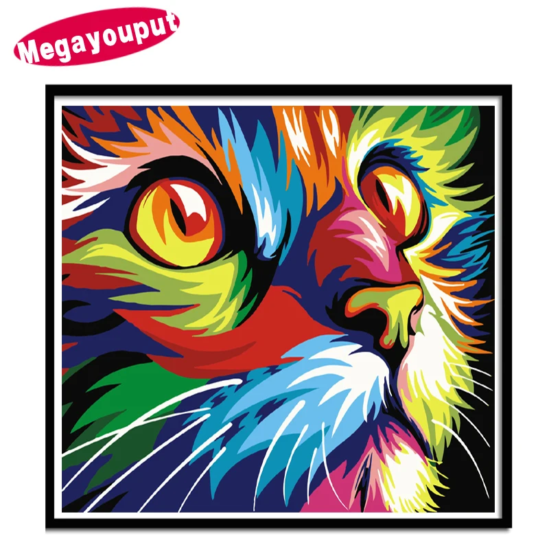 Megayouput 5d diy diamond painting Cross stitch Full Diamond embroidery
