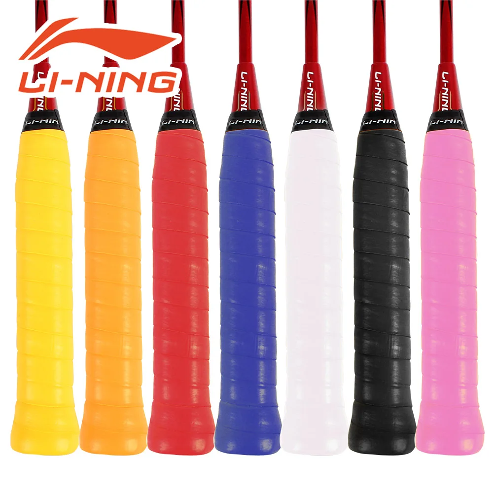 

Lining Viscous Badminton Racquets Overgrip Thin Type Tennis Grips Racket Li ning Hand Glue Li-ning AXJF038 GP201 L655OLD